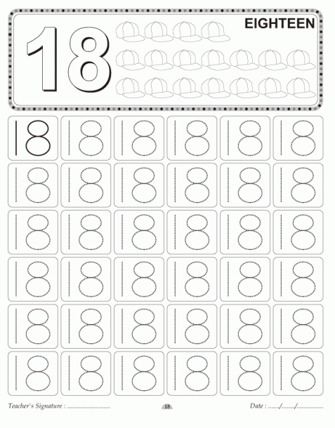 Pin On Number Tracing Worksheets