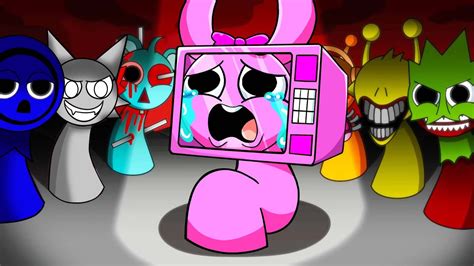 Pinki The Reject Sprunki Incredibox Sprunki Animation Youtube