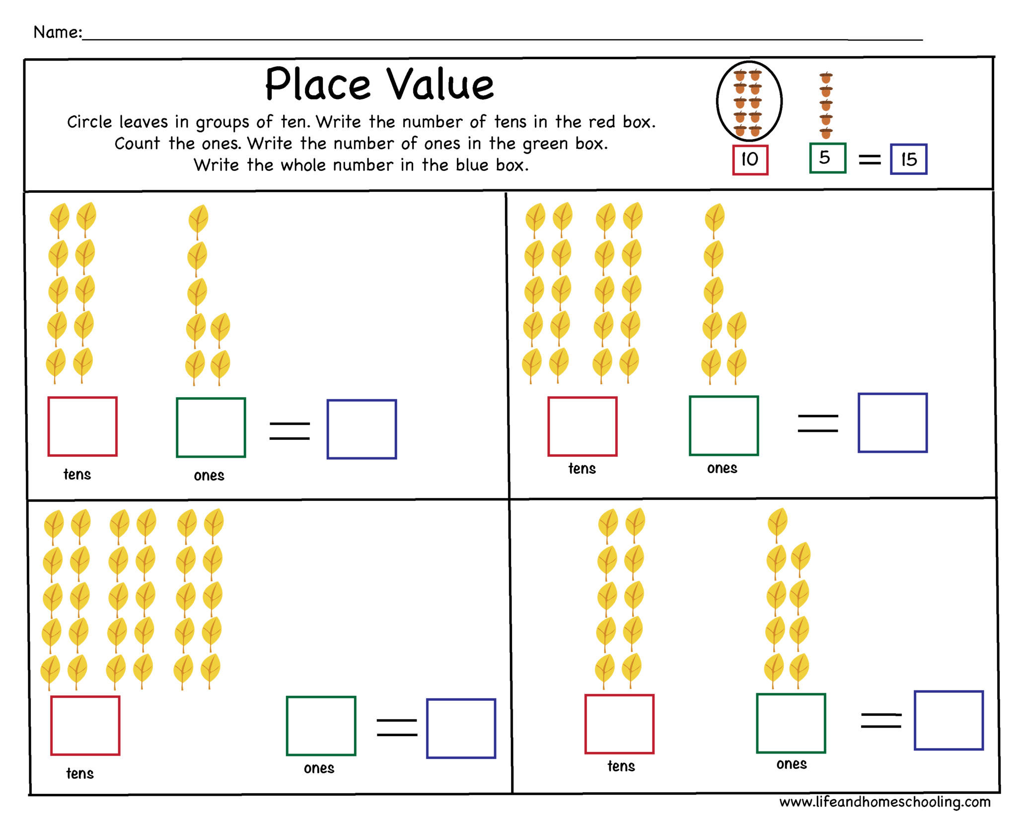 Place Value Worksheets Place Value Worksheets For Practice