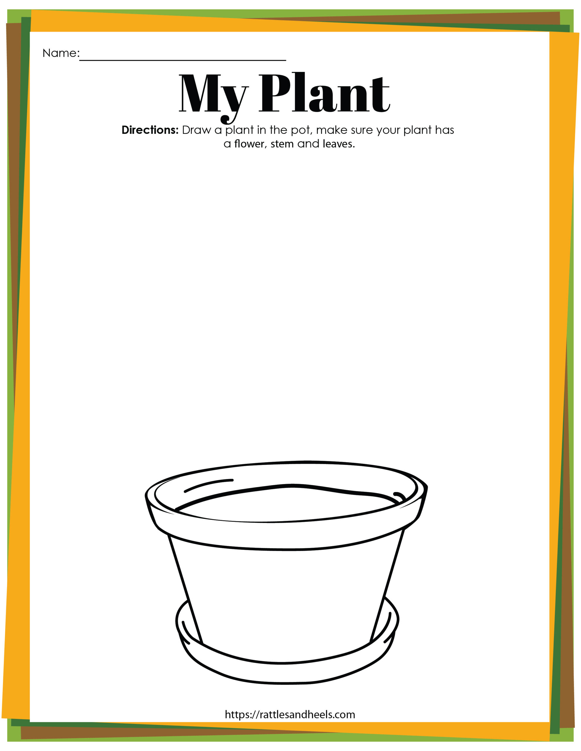 5 Fun Plant Worksheets for Kindergarten Kids