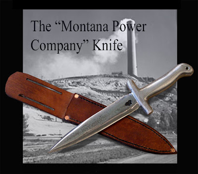 Plowshare Forge Montana Power Co Knife