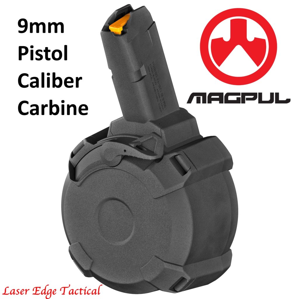 Pmag Glock Carbine Drum Pcc D50 50Rd 9Mm Gl9 Short Tower Mag1137 Laser Edge Tactical