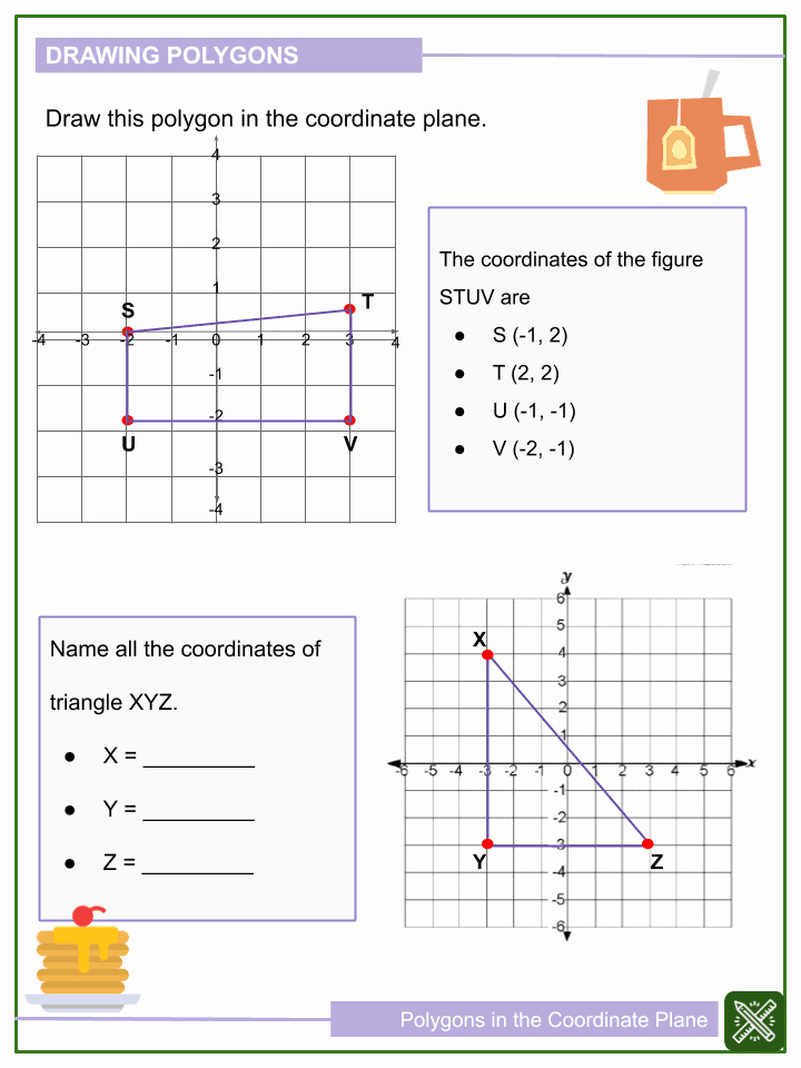 Polygons In The Coordinate Plane Helping With Math