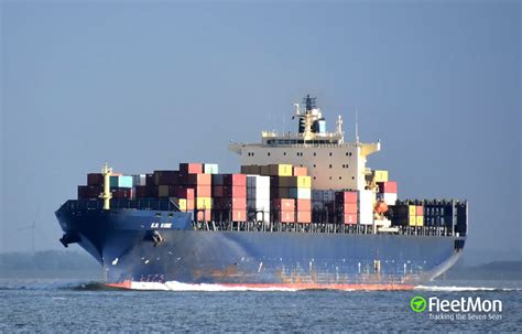 Post Panamax Container Ship Fire In Chinese Waters Updates