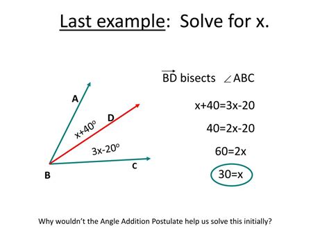 Ppt 1 3C Angle Addition Postulate Powerpoint Presentation Free Download Id 3457349