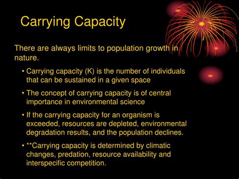 Ppt Ap Environmental Science Population Dynamics Carrying Capacity