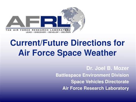 Ppt Current Future Directions For Air Force Space Weather Powerpoint Presentation Id 909795