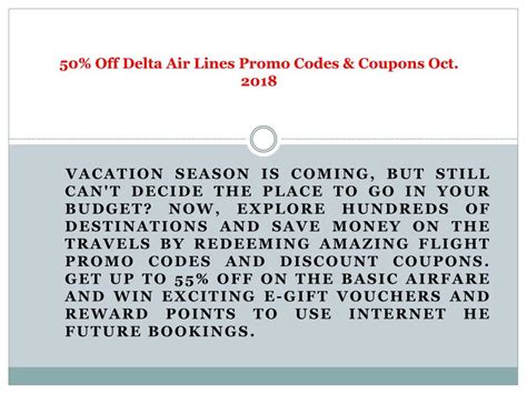 Ppt Fares Discounts Delta Air Lines Powerpoint Presentation Free Download Id 8036465