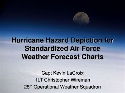 Ppt Hurricane Hazard Depiction For Standardized Air Force Weather Forecast Charts Powerpoint