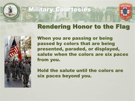 Ppt Military Customs And Courtesies Powerpoint Presentation Id 3831877