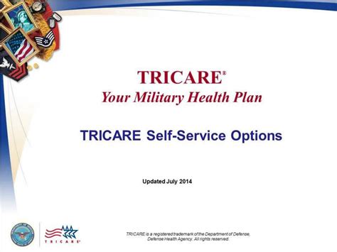 Ppt Tricare Your Military Health Plan Tricare Self Service Options Powerpoint Presentation