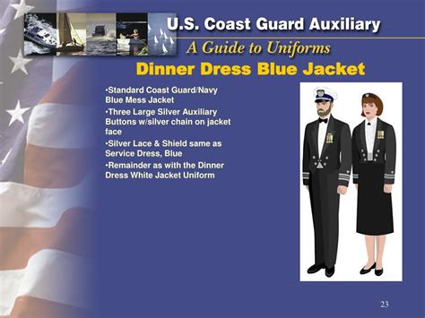 Ppt U S Coast Guard Auxiliary Uniforms Powerpoint Presentation Free