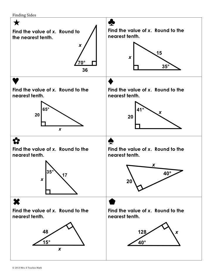 Trig Ratios Worksheet Answers: Practice and Mastery