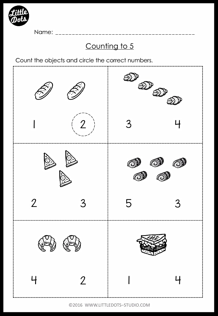 Pre K Numbers 1 To 10 Worksheets Worksheets Library