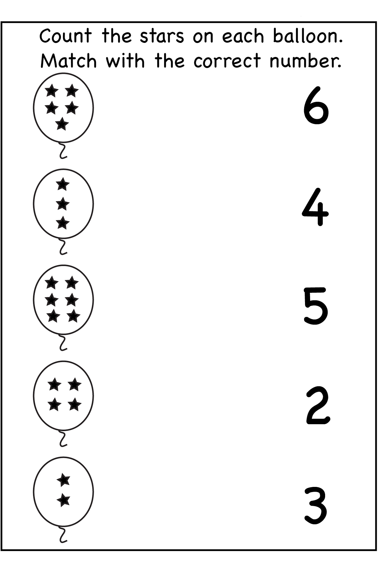 Fun Pre K Numbers Worksheets for Early Learning