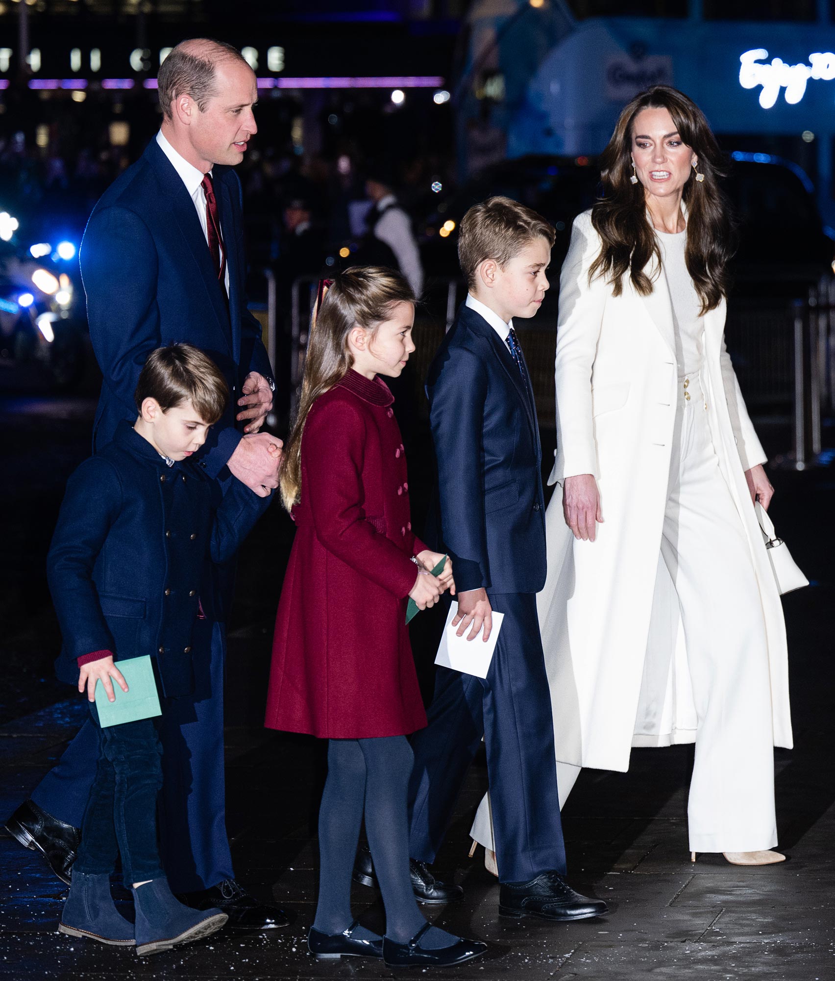 Prince William And Kate Middleton Share Festive Joy With Their 3 Children At Royal Christmas Concert