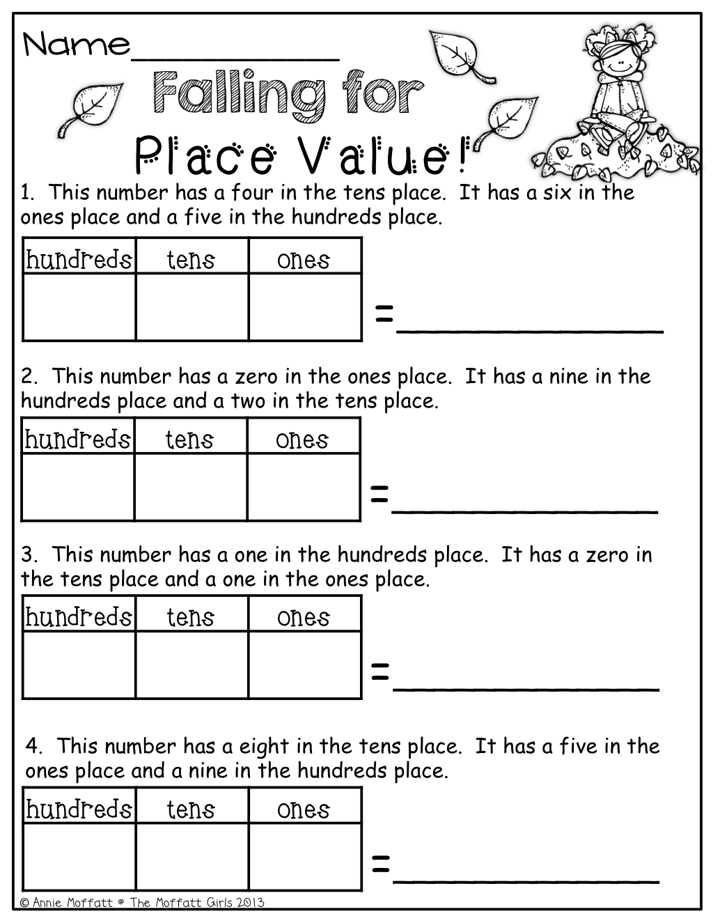 Printable 3Rd Grade Place Value Worksheets Worksheetsgo