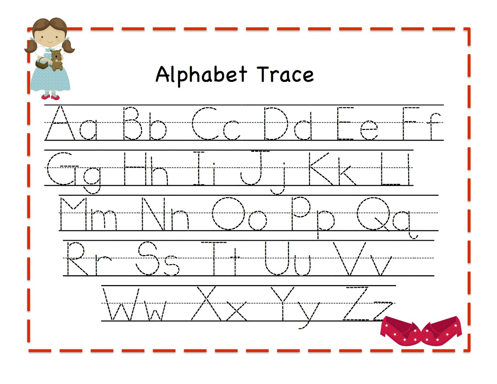 Printable Abc Tracing