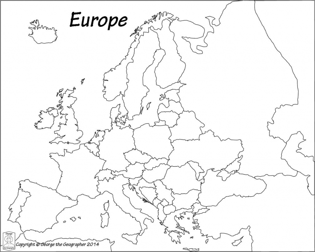 Printable Blank Map Of Europe Ww2 Zone Map