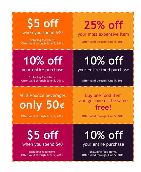 Printable Coupons And Deals