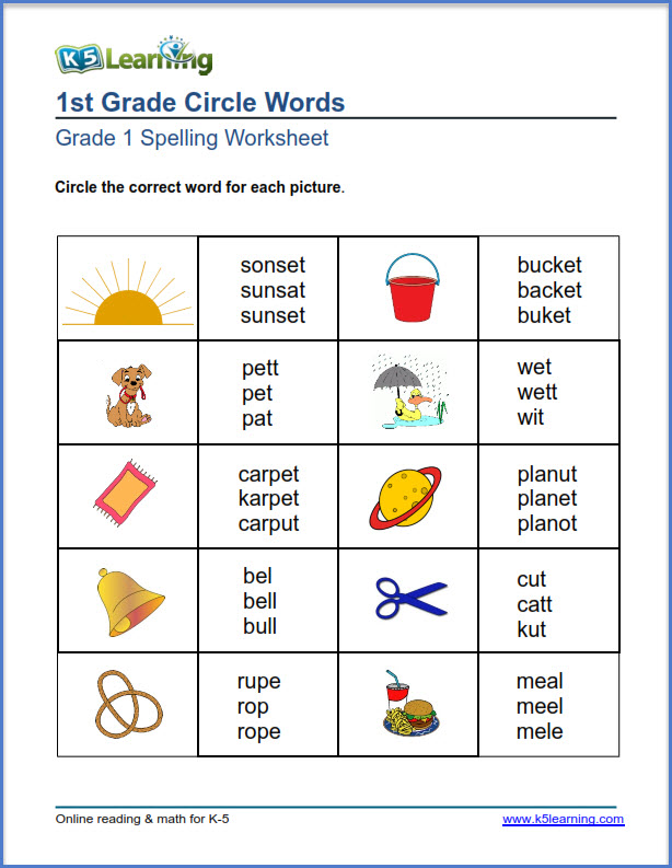 Printable Word Games For Kids K5 Worksheets Blends Worksheets First Grade Worksheets Reading