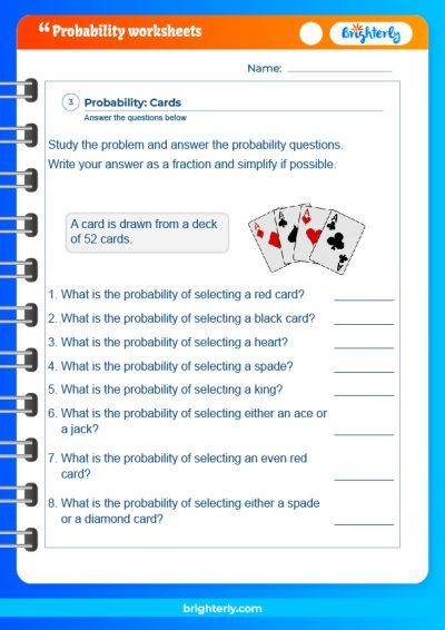 Probability Worksheets 7Th Grade