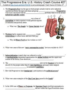 Progressive Era Worksheet Pdf Answer Key Airslate Signnow