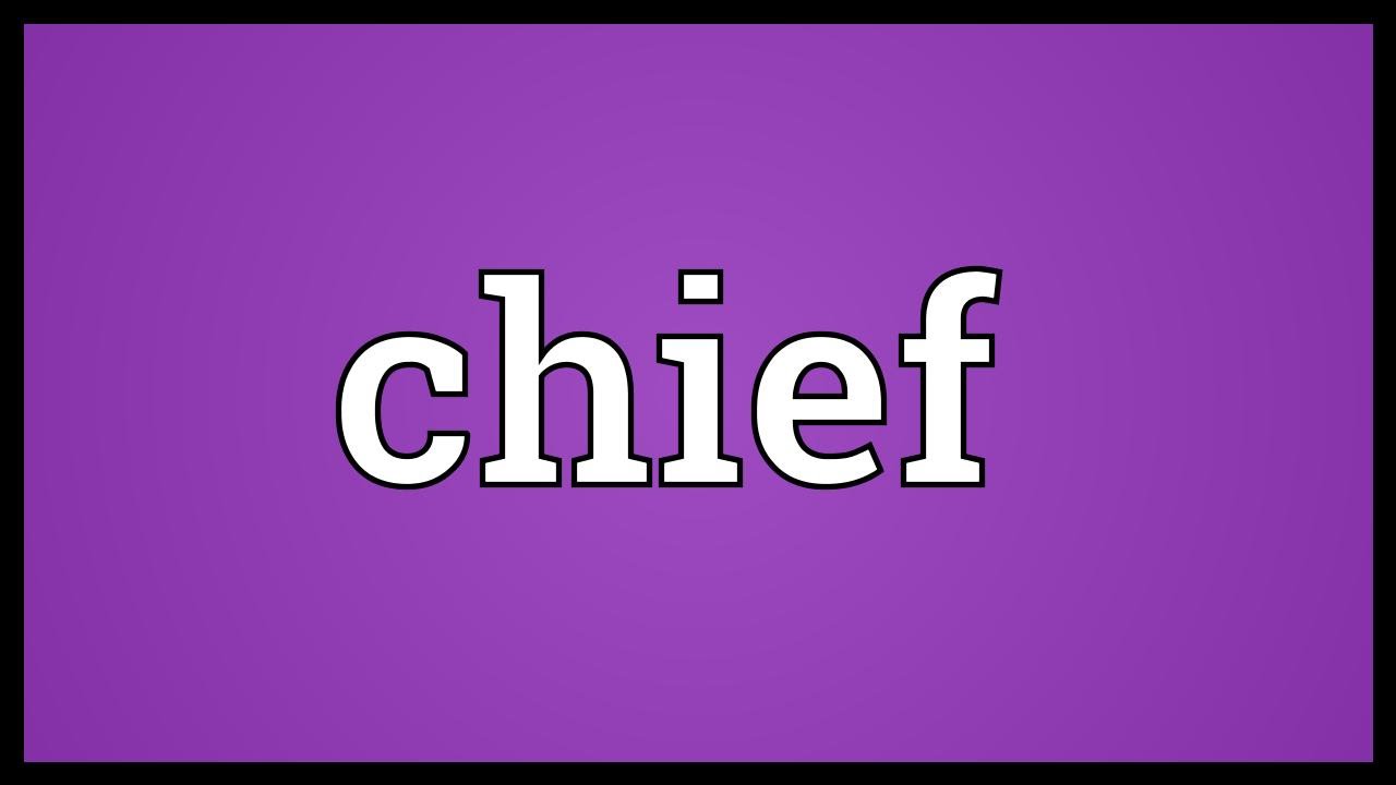 Pronunciation Of Chief Definition Of Chief Youtube