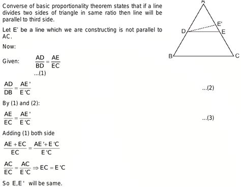 Proof Of Converse Bpt Theorem