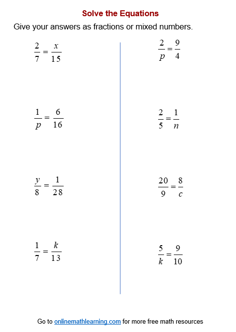 5 Tips for Solving Proportional Equations Easily