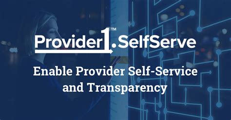 Provider Self Service