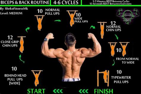 Pull Ups Workout Routine For Back And Biceps Advanced Calisthenics Back Workout Youtube