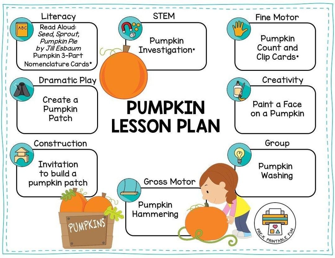 Pumpkins Lesson Plans Themes Printouts Crafts And Clipart 2Nd