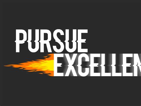 Pursuing Excellence Logo