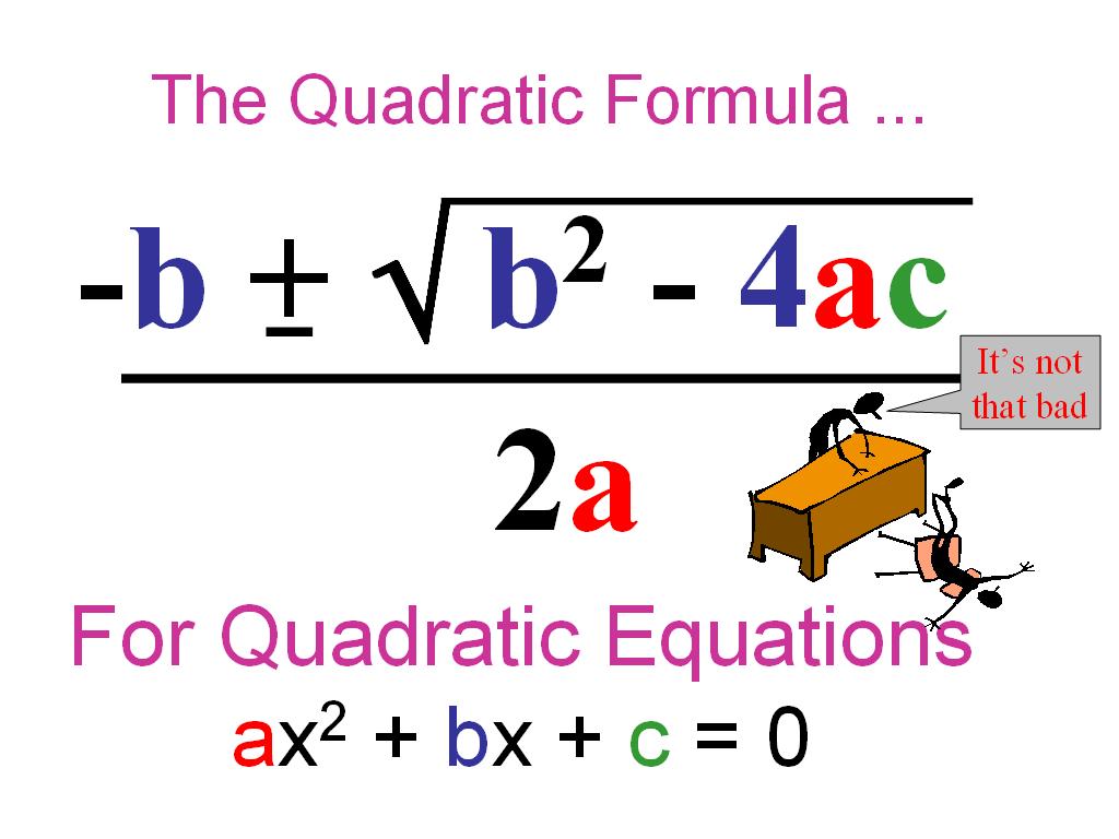 Quadratic Equation Presentation