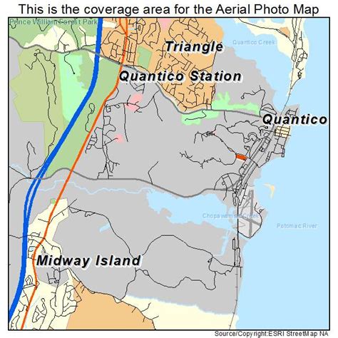 Quantico Va Map