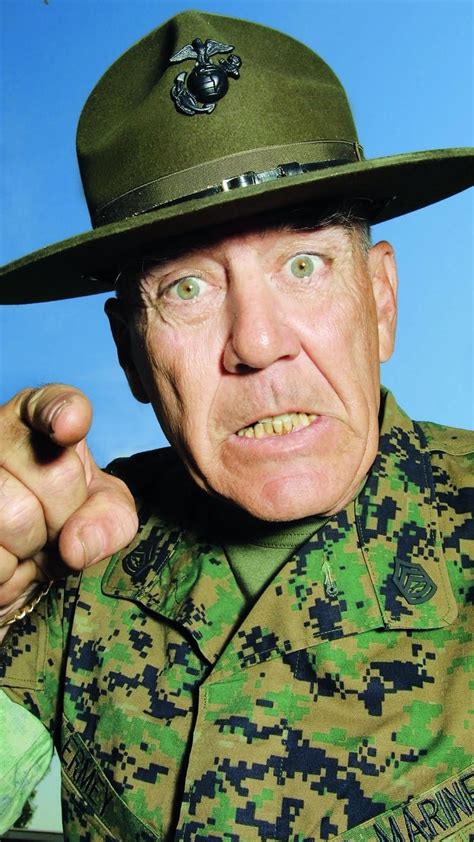 R Lee Ermey Drill Instructor