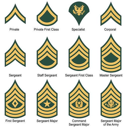 Rank Insignia Enlisted