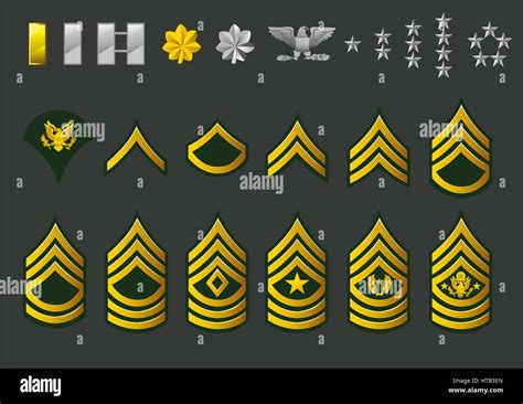 Ranks And Insignia Of The Us Army Military Ranks Army Ranks Army