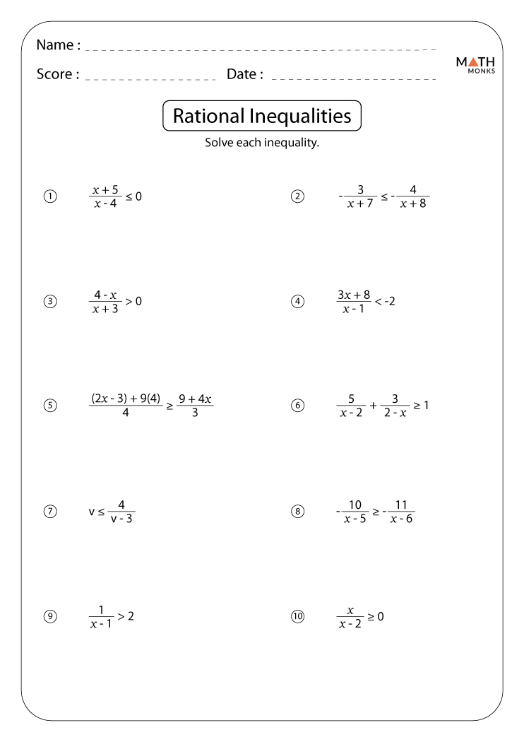 5 Ways to Master Rational Inequalities Easily