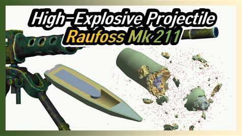 Raufoss Mk 211 Slow Motion