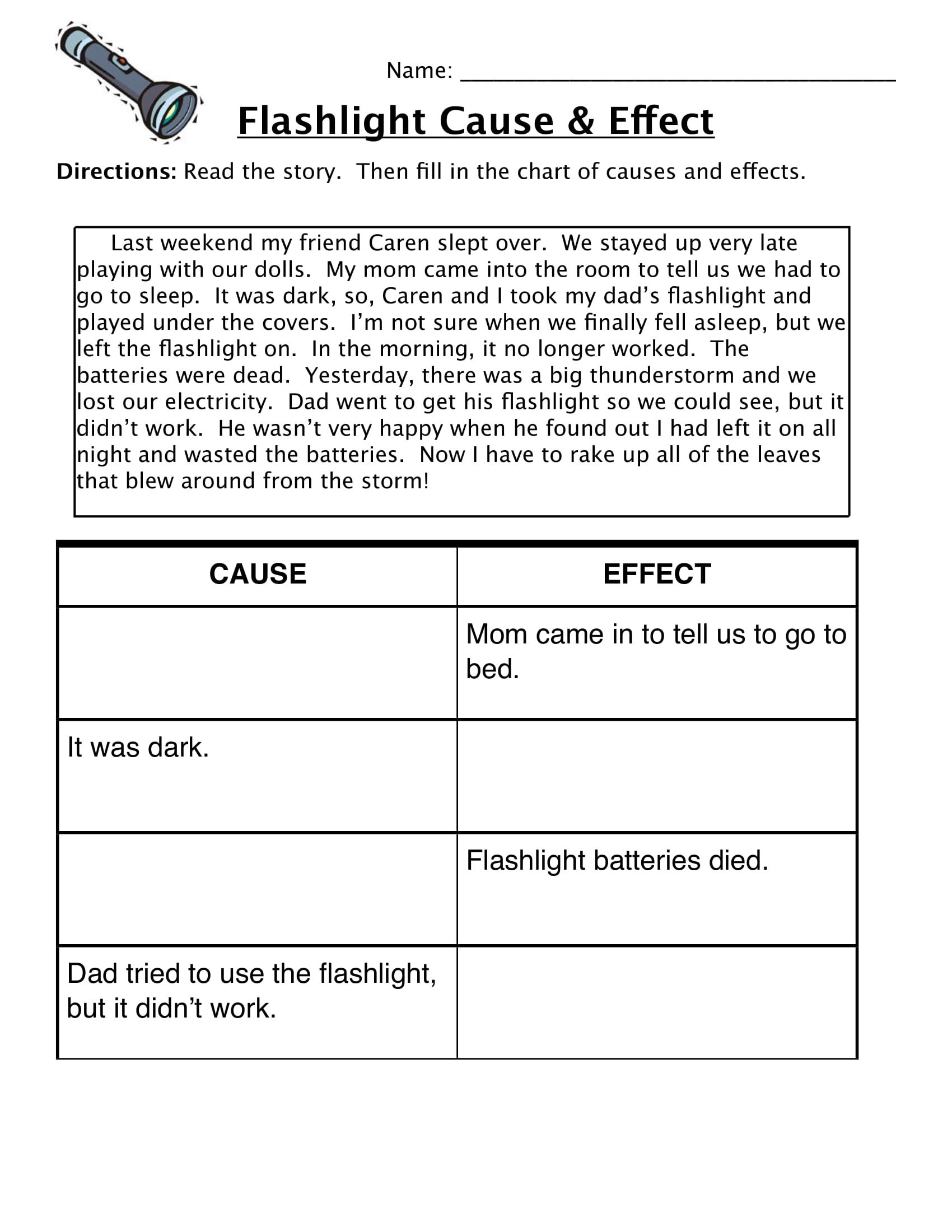 Reading Comprehension Worksheets 4Th