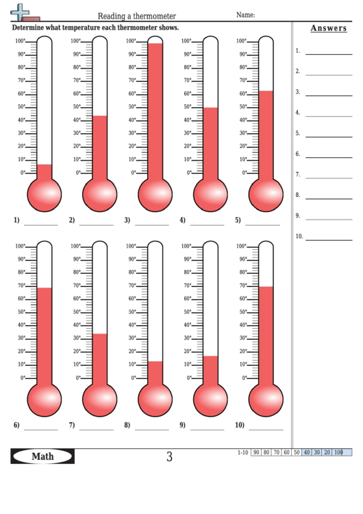 5 Tips for Mastering Thermometer Readings: Answer Key Revealed