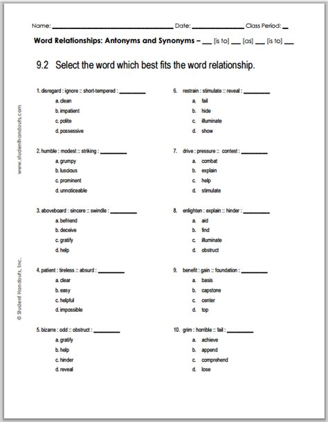 Reasoning Through Language Arts Worksheets Language Worksheets