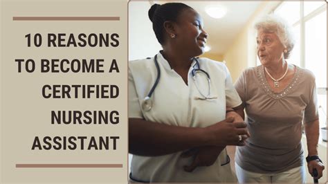 Reasons To Become A Certified Nursing Assistant