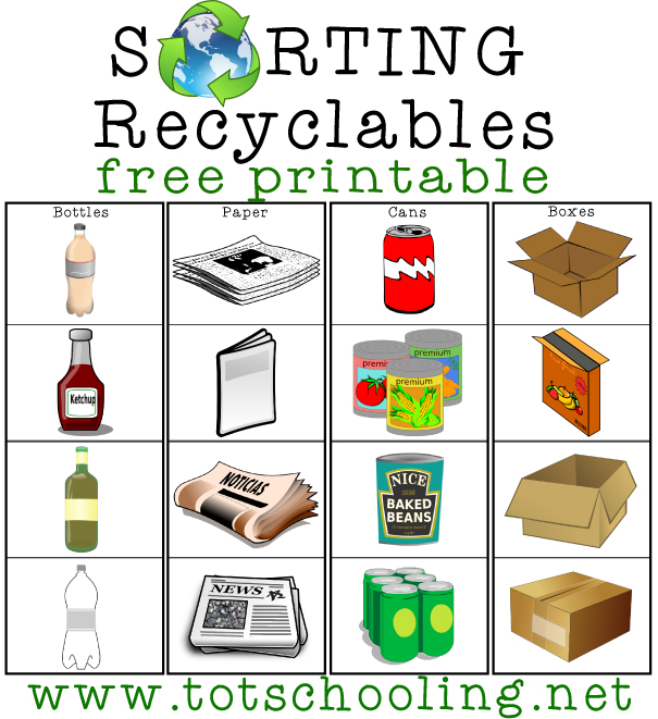 Free Recycling Sorting Worksheet: Simplify Your Recycling Process