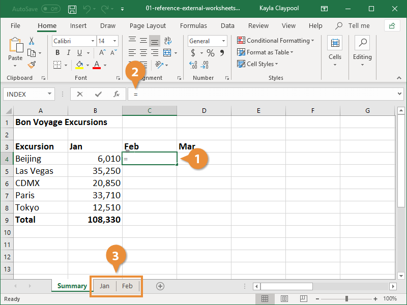 5 Ways to Reference a Worksheet in Excel