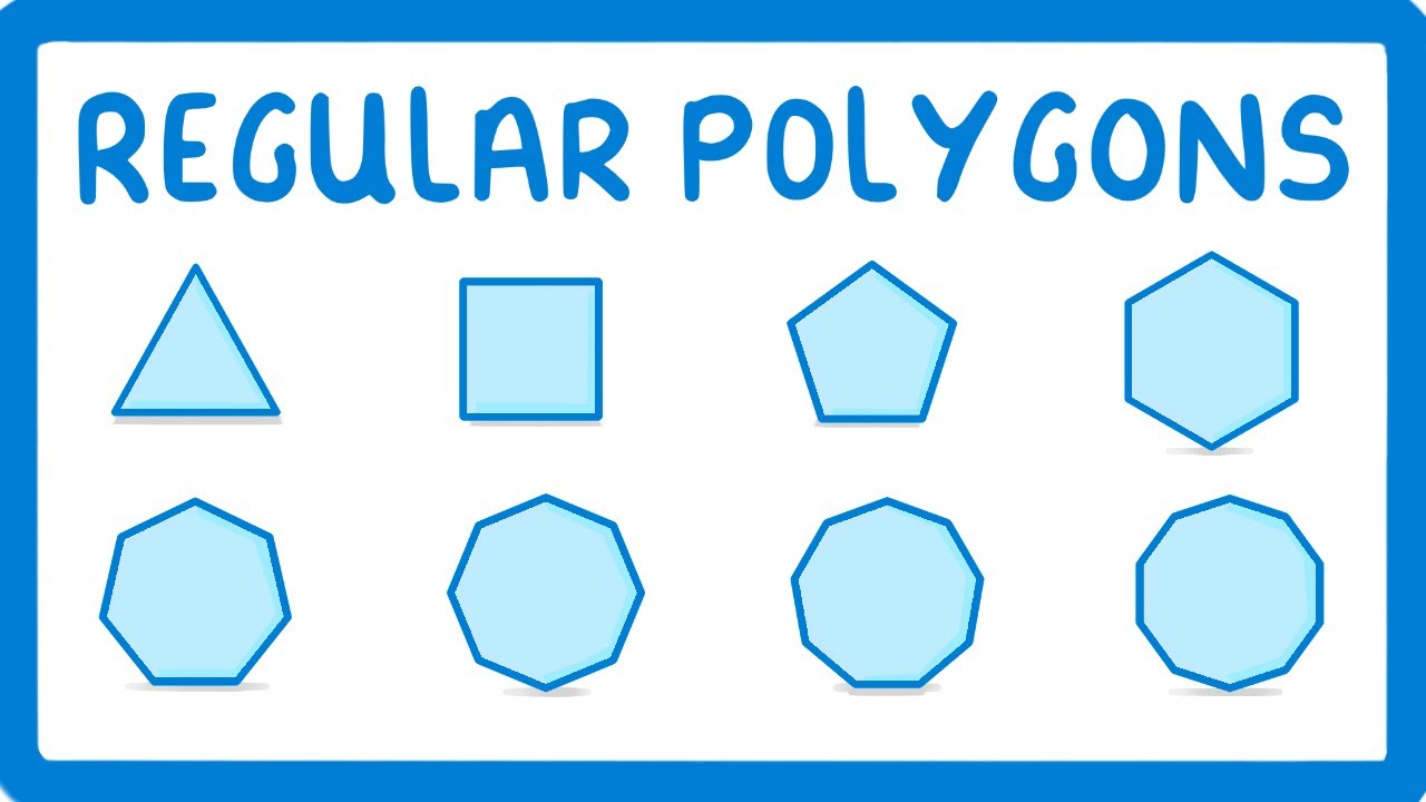 Regular Polygon Math Steps Examples Questions