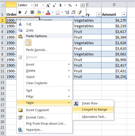 Remove Table Format In Excel Teachexcel Com