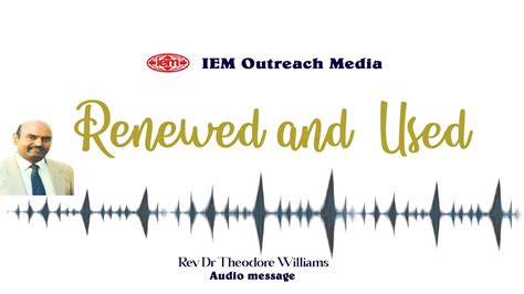 Renewed And Used Rev Dr Theodore Williams Youtube